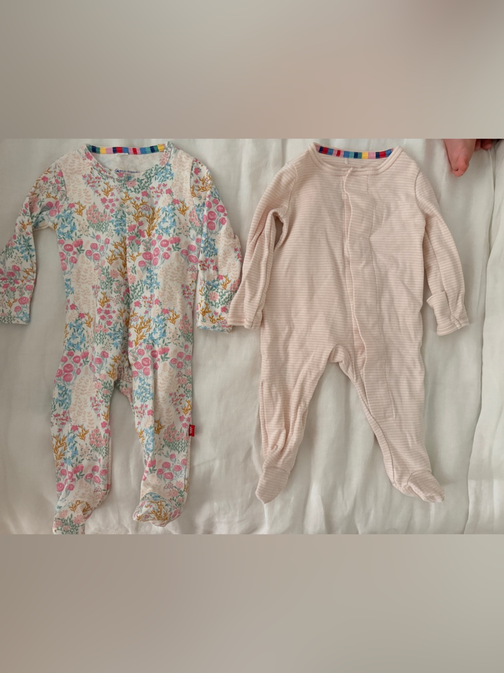 Magnetic Me Baby 2 pack Footie Onsie